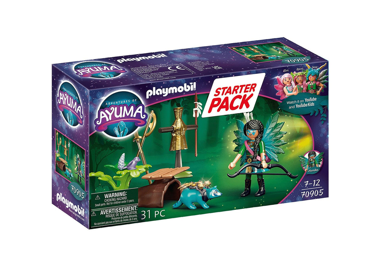 Playmobil 70905 Starter Pack Knight Fairy Con Mapache