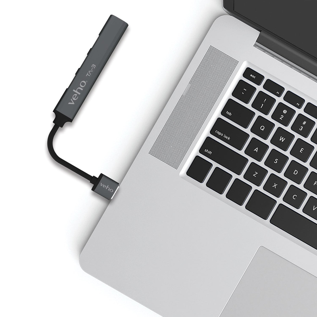 EAN 5060594761126 - Veho VAA-550-TA3-USB-A USB 3.2 Gen 1 (3.1 Gen 1) Type-A 5000 Mbit/s Gris imagen 5