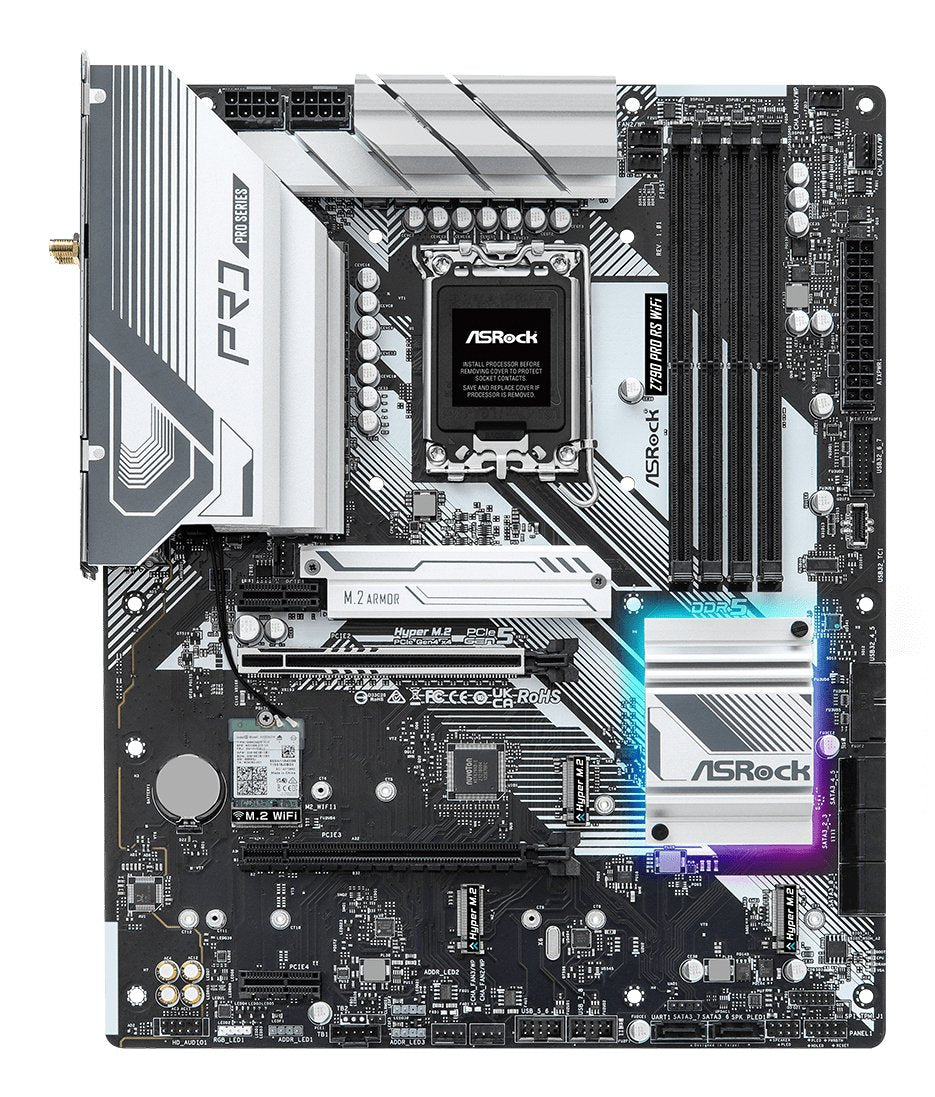 Placa Base Asrock Z790 Pro Rs Wifi  Atx Intel Ddr5 S1700 Retail