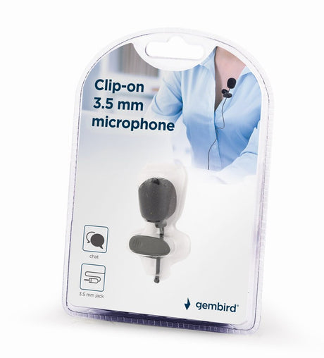 EAN 8716309100991 - Gembird MIC-C-01 Negro Micrófono para PC imagen 1