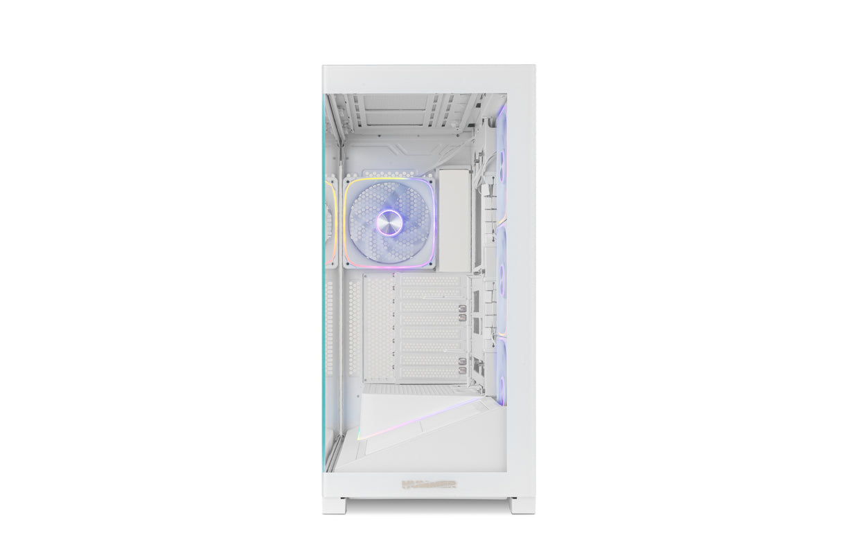 Caja Pc Gaming Semitorre Nox Hummer Blade Blanca