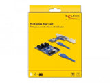 Delock Riser Karte Pci Express X1 Zu 3 X Pcie X1 Mit 50 Cm Usb Cable