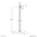 EAN 8721246340331 - Neomounts FL15-627BL1 accesorio o pieza de recambio para tableta Soporte para tableta imagen 13