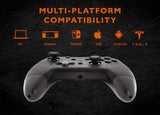 EAN 7333048063625 - Deltaco Gaming GAM-183 mando y volante Negro Bluetooth/USB Joystick/Palanca de control lateral + cuadrant imagen 9