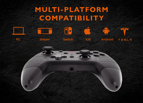 EAN 7333048063625 - Deltaco Gaming GAM-183 mando y volante Negro Bluetooth/USB Joystick/Palanca de control lateral + cuadrant imagen 9