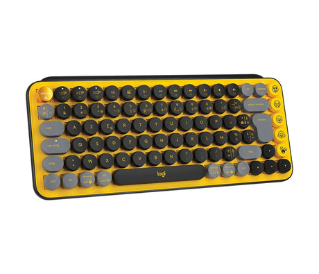 EAN 5099206101142 - Logitech 920-010722 teclado Universal RF Wireless + Bluetooth AZERTY Francés Negro, Gris, Amarillo imagen 5