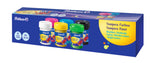 Pelikan Set De 6 Tempera Escolar - Botes 25ml - Facil De Mezclar - Ideal Para Proyectos Escolares