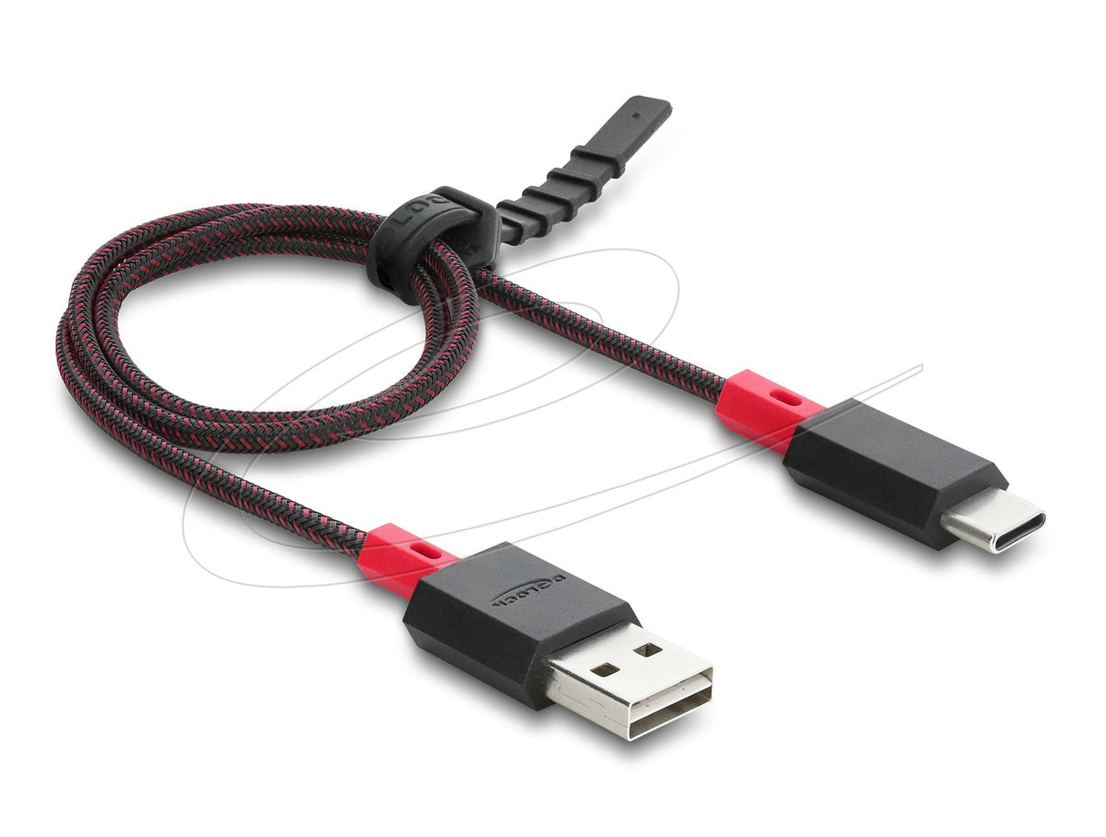 Delock Easy-Usb 2.0 Cable Typ-A Stecker Zu Usb Type-C Stecker 2 M Schwarz