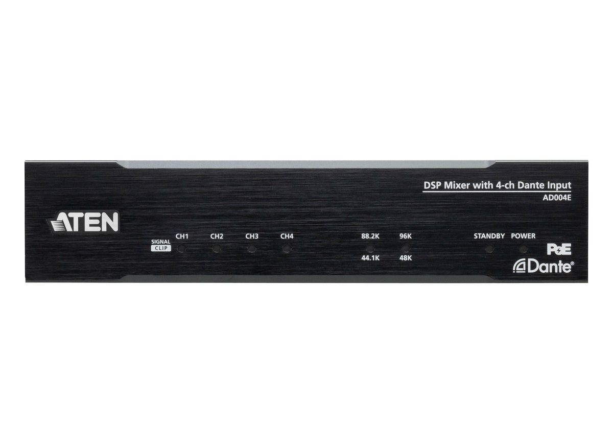Dsp Mixer With 4-Ch Dante Input Ad004e-At