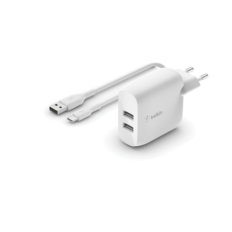 EAN 0745883793778 - Belkin WCE001VF1MWH cargador de dispositivo móvil Universal Blanco Corriente alterna Interior imagen 1