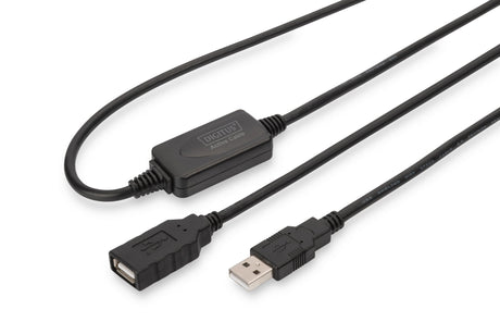 EAN 4016032326212 - Digitus DA-73100-1 cable USB 10 m USB A 0,48 Gbit/s Negro imagen 1