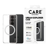 Panzerglass Care Urban Explorer Case Transparentee W. Blanco Qi Samsung Galaxy S26