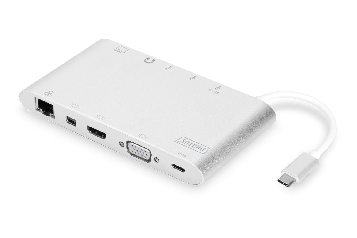 Digitus Estación Dock Para Smartphone Hdmi/Minidp/Vga/Usb3.0