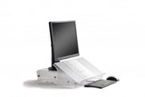 EAN 8717399990080 - BakkerElkhuizen Q-riser 130 76,2 cm (30") Escritorio Transparente imagen 2