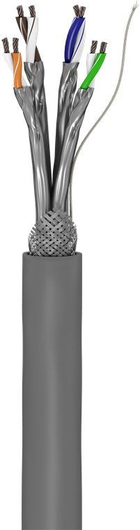 Patchkabel Rj45 Cat.6 S/Ftp Flexibel Grau, 305 Meter