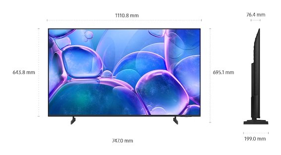 Televisor Samsung 50" Ue50u7022fkxxh 4k Led Crystal U7022f