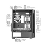 Caja Torre E-Atx Xl Mc-Neo Blanco Mars Gaming