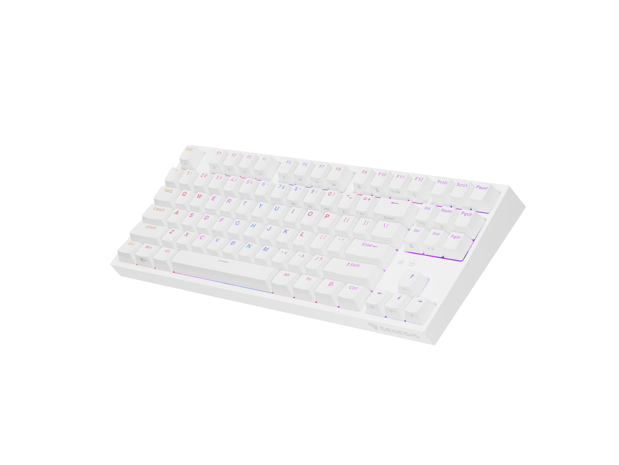 EAN 5901969443202 - GENESIS Thor 404 TKL teclado Juego USB QWERTY Internacional de EE.UU. Blanco imagen 10