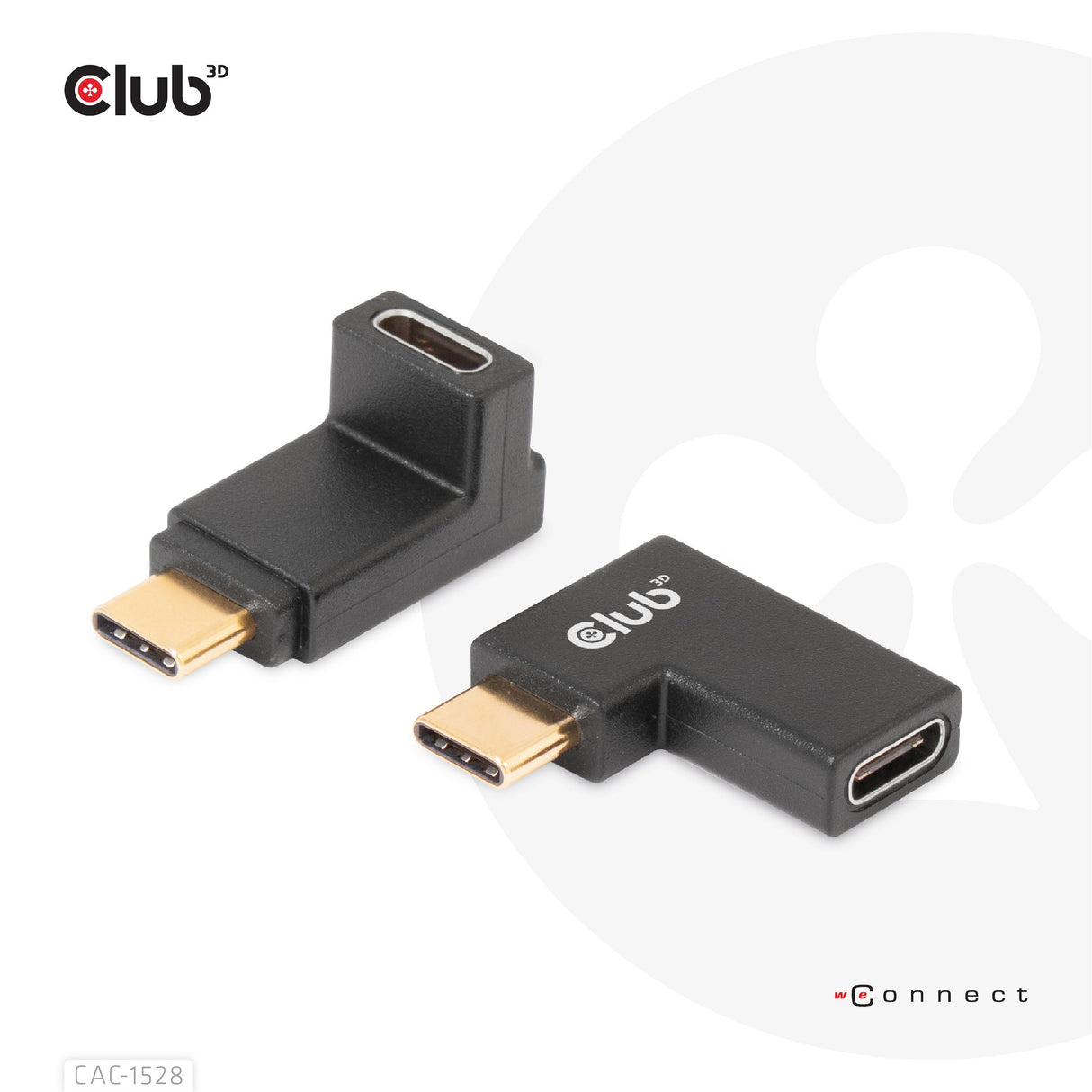EAN 8719214472146 - CLUB3D CAC-1528 cambiador de género para cable USB C Negro imagen 7