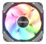 Ventilador Pc Cougar  Apolar 120 Argb, Reverse Blade,Negro
