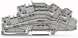 Wago 2003-6642 Installationsetagen- Klemme,L L,Push-In Cage Clamp ,Grau
