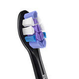 Philips Hx6056 88 Sonicare Sensitive Replaceable Toothbrush Heads, Black, 6 Pcs