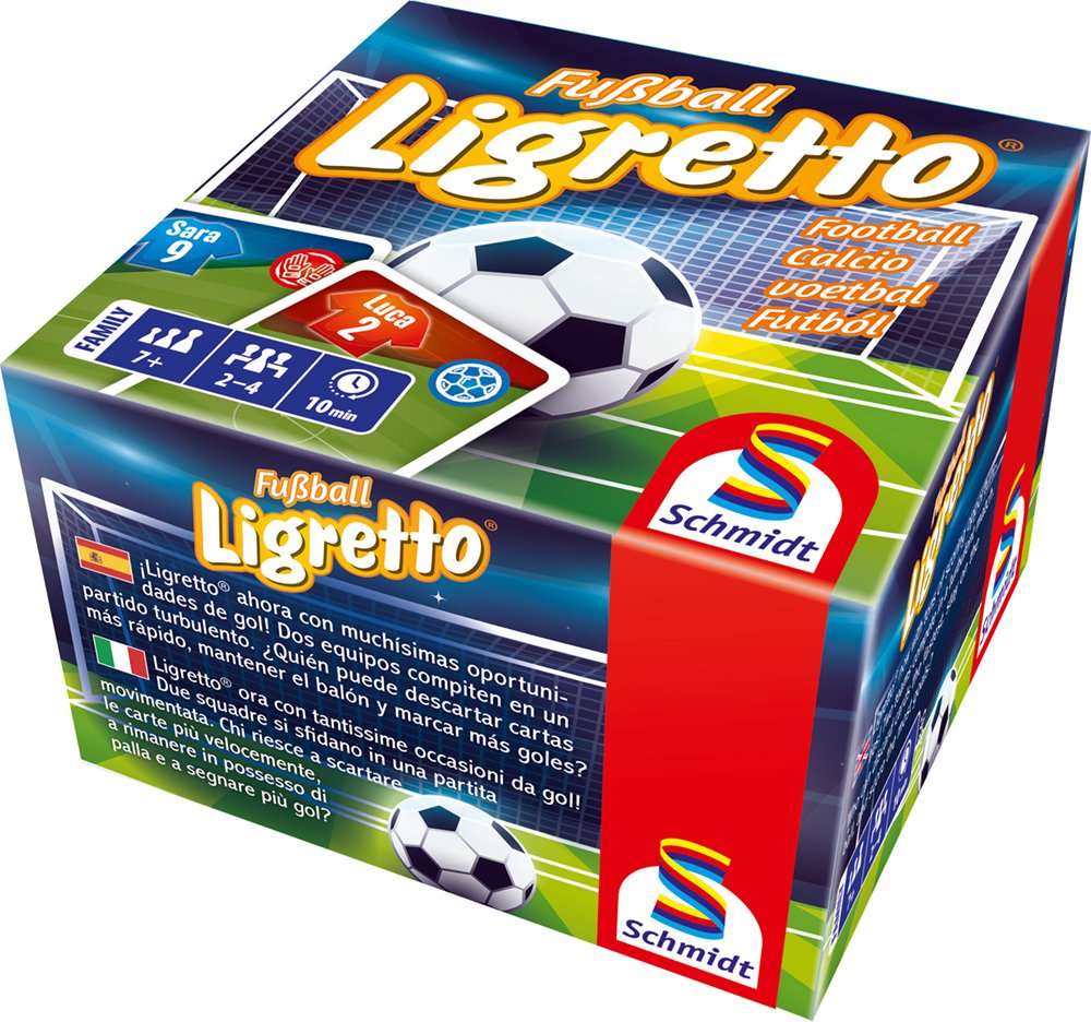 Schmidt Juegos Ligretto Fútbol, ??Juego De Cartas 78720