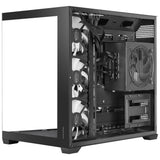 Caja Pc  Atx Mars Gaming Mcv5 Cristal Templado Panoramico Argb Gpu 416mm Negra