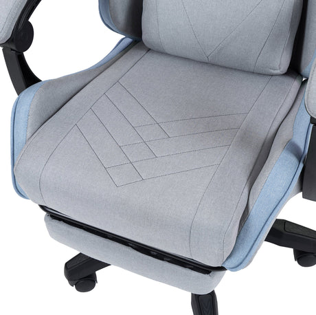 EAN 8435693112969 - Mars Gaming MGCXFSBL silla para videojuegos Silla para videojuegos de PC Asiento acolchado Azul, Gris imagen 9