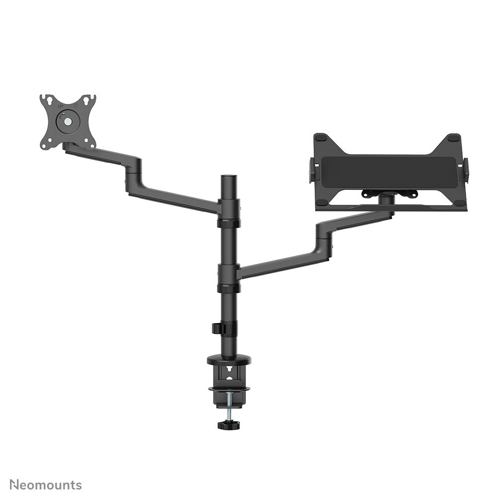 Neomounts By Newstar Soporte De Escritorio Para Monitor Y Portátil 17"-27" Negro Max.8kg