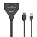 EAN 8436574707663 - AISENS A123-0654 divisor de video 2x HDMI imagen 1