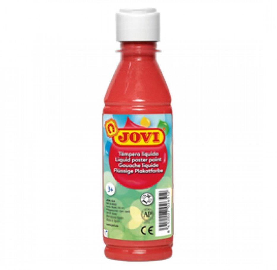 Jovi Témpera Líquida Botella De 250ml Bermellón