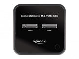 Delock M.2 Dockingstation Para 2 X M.2 Nvme Pcie Ssd Con Funcion Clon