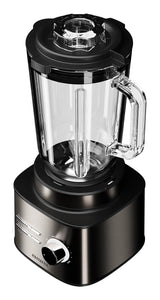 Batidora De Vaso Profesional Aiwa Saberu Atb-2500 2500w 6 Programas Jarra Cristal 1.5l Color Negro