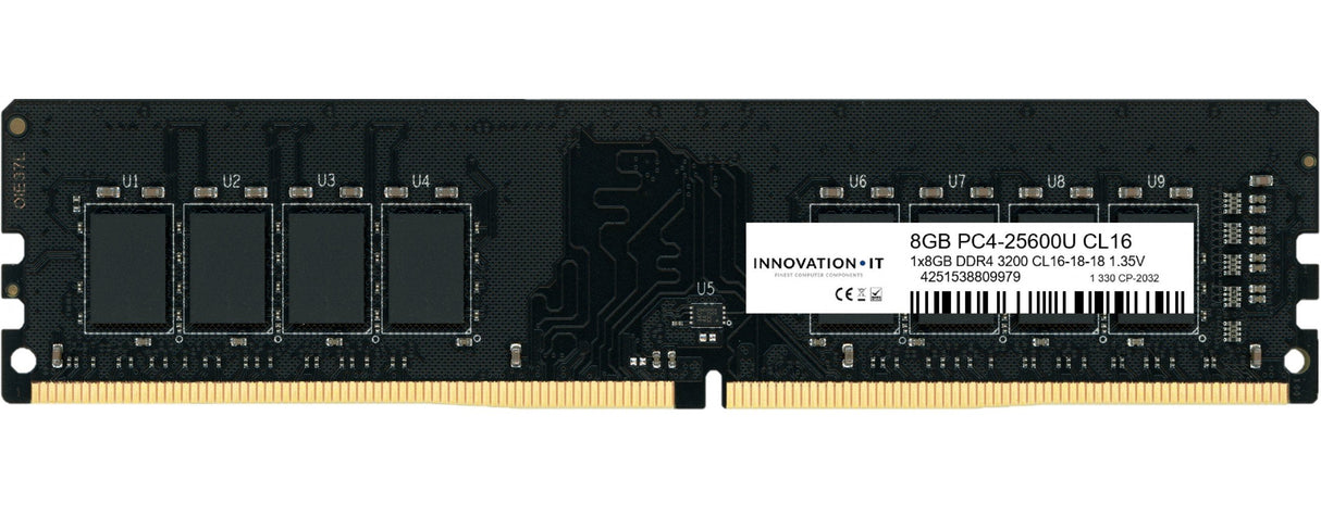EAN 4251538809979 - Innovation IT 3200 8GB CL16-18-18 1.35V LD 8-Chip módulo de memoria 1 x 8 GB DDR4 imagen 1