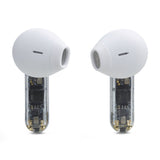 Auriculares  Jbl Tune Flex Ghost Edition Blanco  Bluetooth