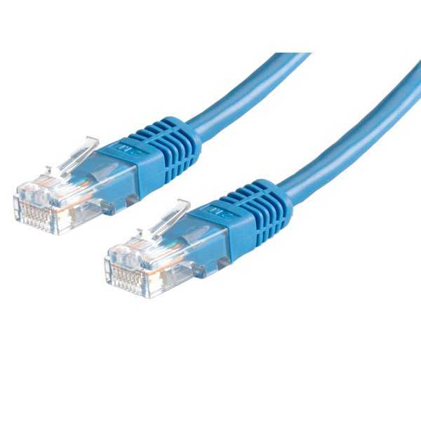Roline Cable De Red Kat.5e Class D Utp Blau 0,5m