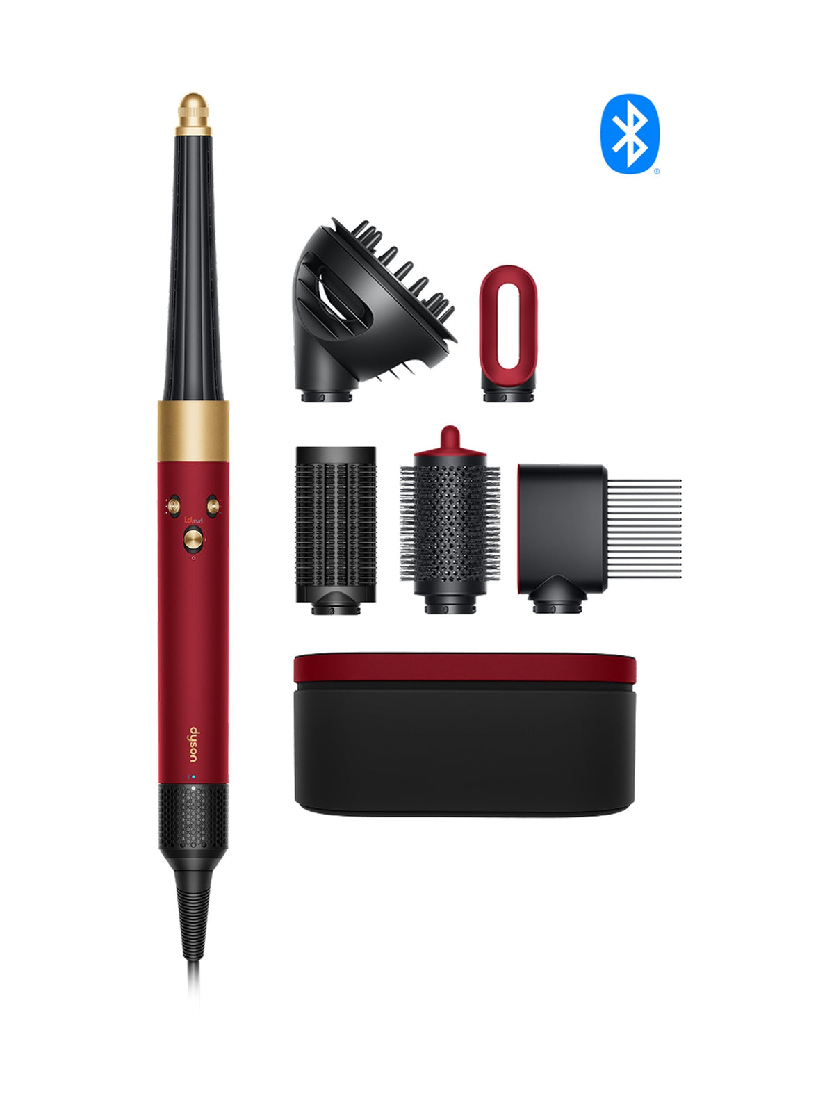 Dyson Airwrap Multistyler I.D. Curly+Coily Aksamitna Czerwien/Zloto