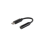S-Impuls Usb-C Audio Adapter, 3,5mm, Digital, Negro