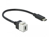 Adap Delock Keystone Usb 3.0 C To Usb 3.0 C Mit Cable