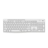 Logitech Teclado (Suizo) + Raton Mk295 Silent Combo Rf Inalámbrico Qwertz Blanco