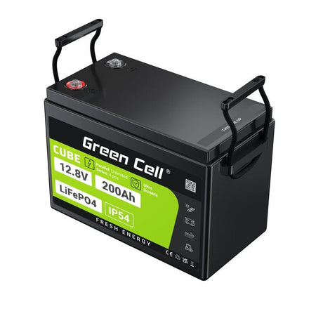 EAN 5904326374812 - Green Cell LFPGC12V200AH batería para sistema ups Fosfato de hierro-litio (LiFePo4) 12,8 V 200 Ah imagen 10