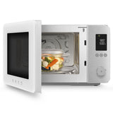 Microondas De Sobremesa Smeg Moc02whmeu Con Ventilador/Grill