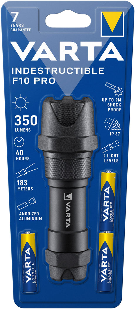 EAN 4008496987207 - Varta INDESTRUCTIBLE F10 PRO Negro Linterna de mano LED imagen 3