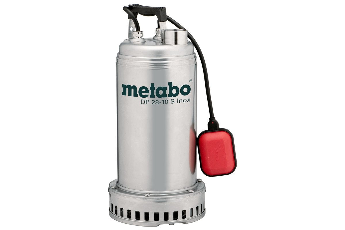 Metabo 6.04112.00 Dp 28-10 S Inox Schmutzwasser-Tauchpumpe 28000 L/H 17 M