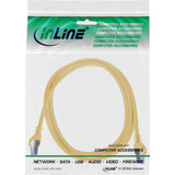 Inline® Patch Cable, Cat.6a, S/Ftp, Tpe (Lszh), Cca, Yellow, 2m