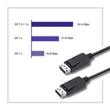EAN 5901878503721 - Qoltec 50372 cable DisplayPort 1,5 m Negro imagen 3