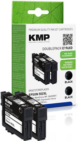 EAN 4011324373943 - KMP 1646,4021 cartucho de tinta 2 pieza(s) Compatible Negro imagen 1