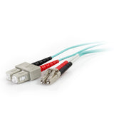 EAN 757120855408 - C2G 85540 Cable de fibra óptica e InfiniBand 1 m LC ST OFNR Color aguamarina imagen 2
