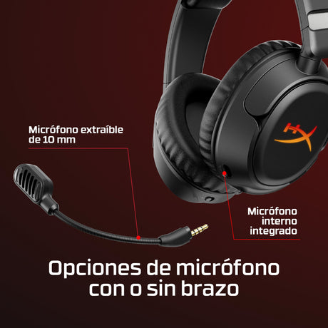 EAN 0198990148311 - HyperX Cloud Flight 2 Auriculares Inalámbrico Diadema Juego Bluetooth Negro imagen 4